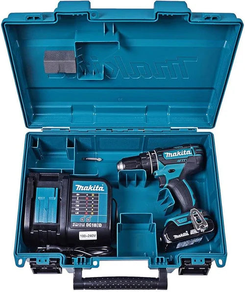 KIT MAKITA ORIGINAL: Taladro de alto impacto + 2 BATERIAS