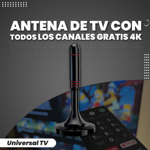 ANTENA TDT 4K - TV GRATIS