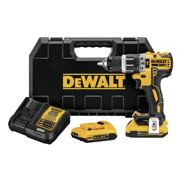 KIT DEWALT ORIGINAL: TALADRO DE ALTO IMPACTO + 26 ACCESORIOS + 2 BATERIAS GRATIS